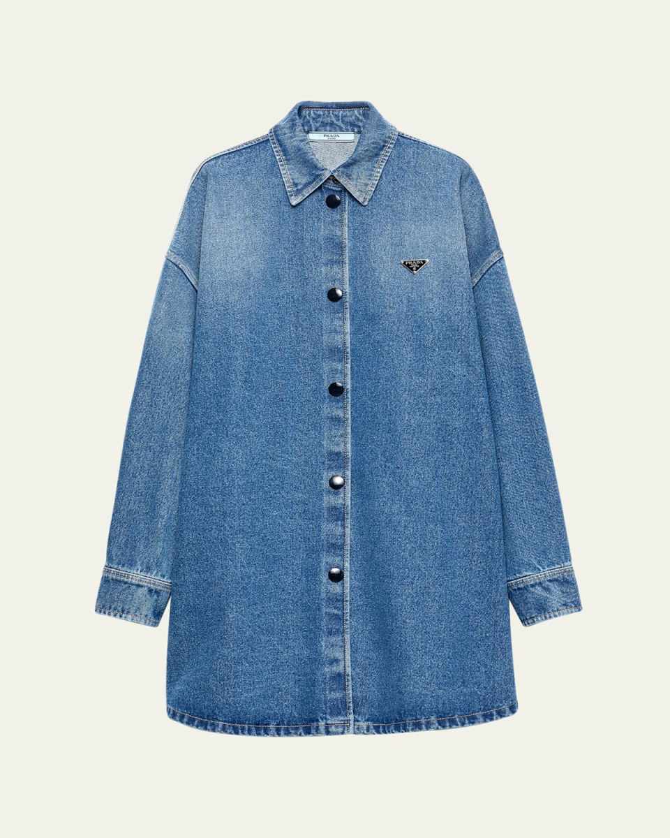Denim Oversized Shirt